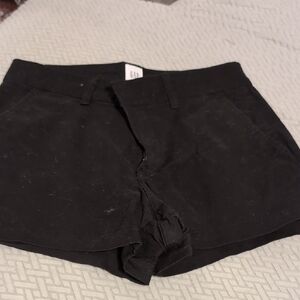 GAP Women's High Waist Black Shorts